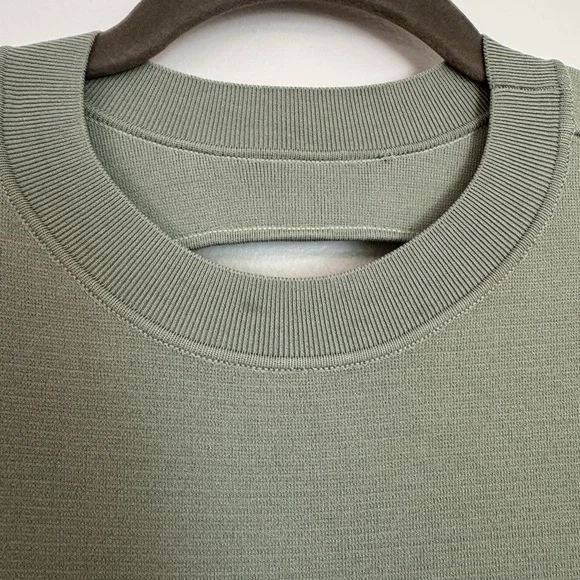 Alice + Olivia Sage Green Cut-Out Bodycon Dress size XL - Picture 8 of 8